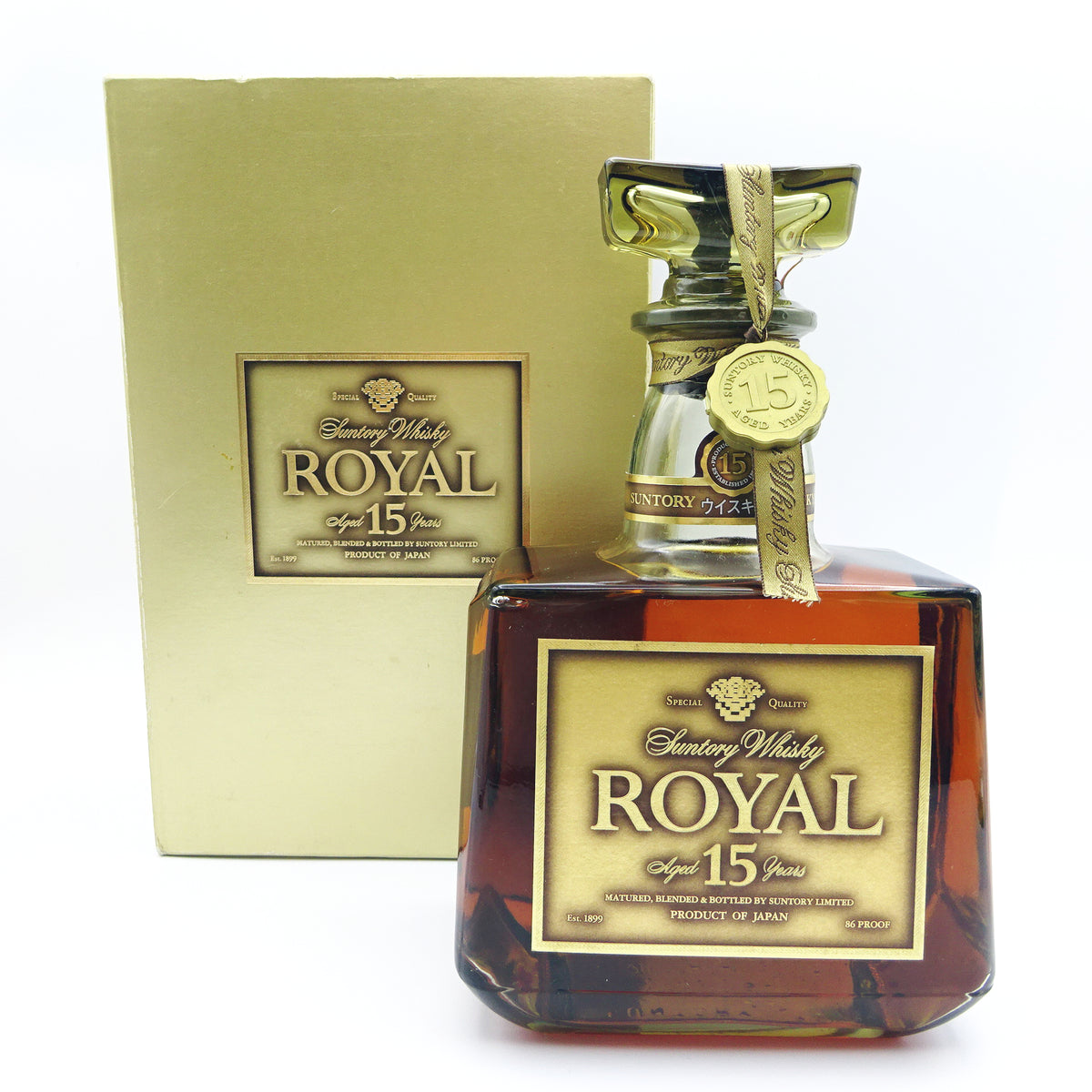 Suntory Royal 15 Year Old SRDD1 Vintage Japanese Whisky