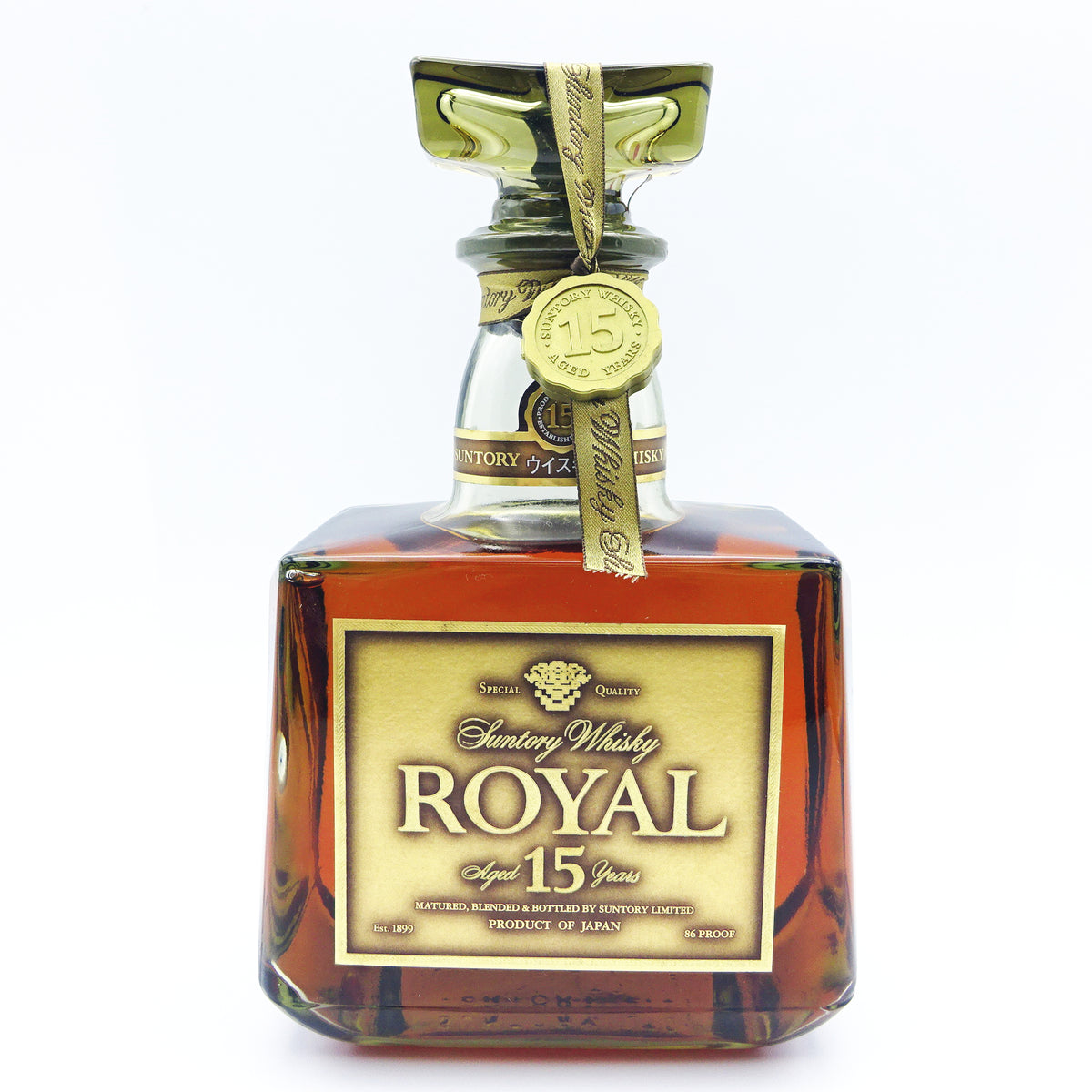 Suntory Royal 15 Year Old SRDD1 Vintage Japanese Whisky