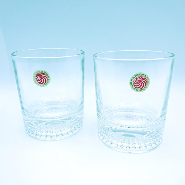 Vintage Nikka Gold & Gold G&G Gift Set Box GN-40 with 2 x Glasses-Whisky-Cool Rare Japan